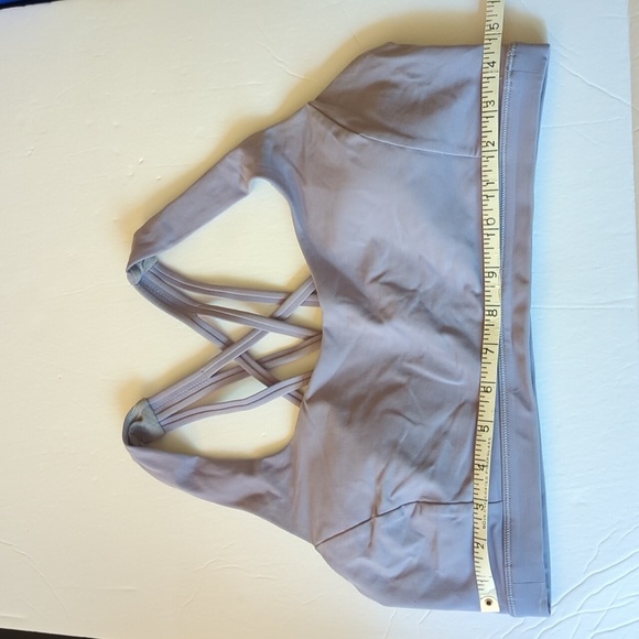 Lavender Lululemon Free to Be Bra - Picture 4 of 5